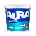 Краска Aura NORD 0,9л высокоукрывистая матовая для стен и потолков