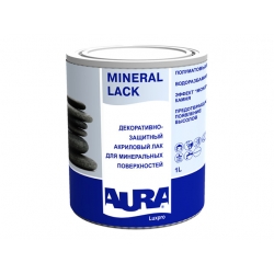 Лак Aura Mineral Lack 1л акриловый полуматовый для минеральных поверхностей