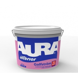Краска Aura Golfstrom 2,7л особопрочная для ванной и кухни