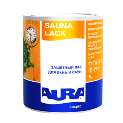 Лак для бань и саун AURA Luxpro Sauna Lack 1л